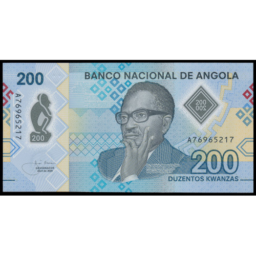 Angola, 200 Kwanzas 2020 (Polymer)