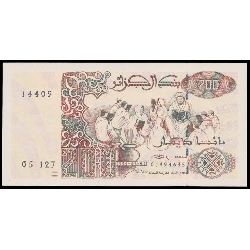 Algeria, 200 Dinars 1992