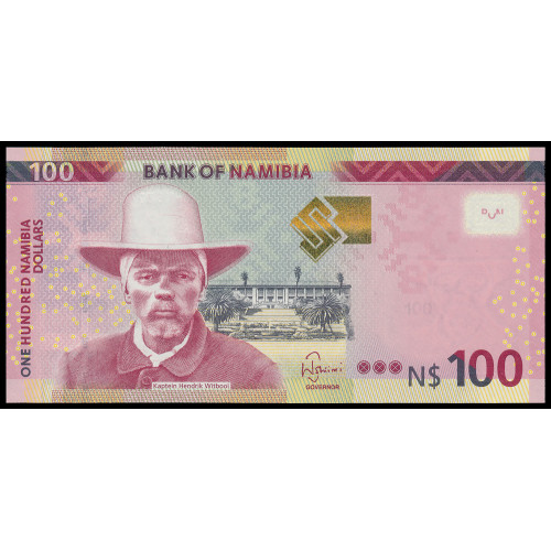 Namibia, 100 Dollars 2018