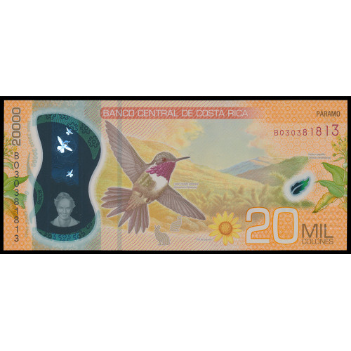 Costa Rica, 20000 Colones 2019 (Polymer)