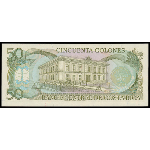 Costa Rica, 50 Colones 1991