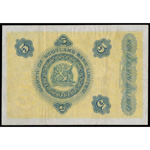 Scotland - North of Scotland Bank Limited, 5 Pounds 1934, A 0993 / 0123