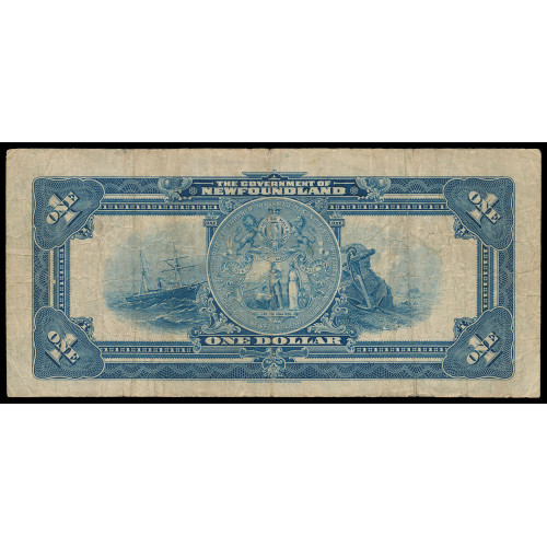 Newfoundland, 1 Dollar 1920, A 354625