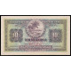 Western Samoa, 10 Shillings 1938-49, Color trial