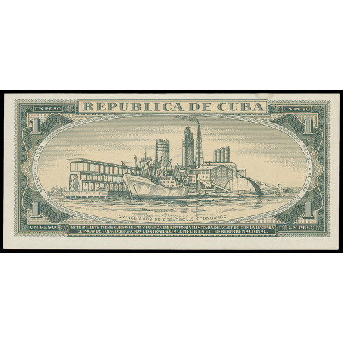 Cuba, 1 Peso 1975, Commemorative, Specimen